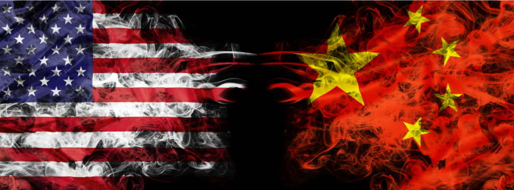 中国対アメリカを中心とする諸国の問題があります。